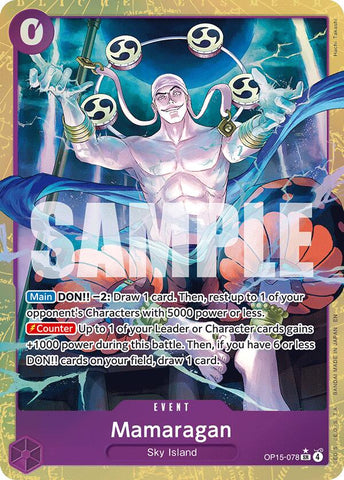 Mamaragan (OP15-078) (Alternate Art) [Adventure on Kami's Island]