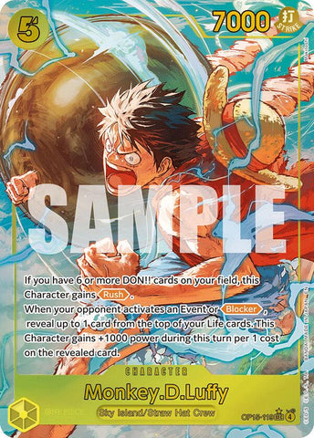 Monkey.D.Luffy (OP15-119) (Alternate Art) [Adventure on Kami's Island]
