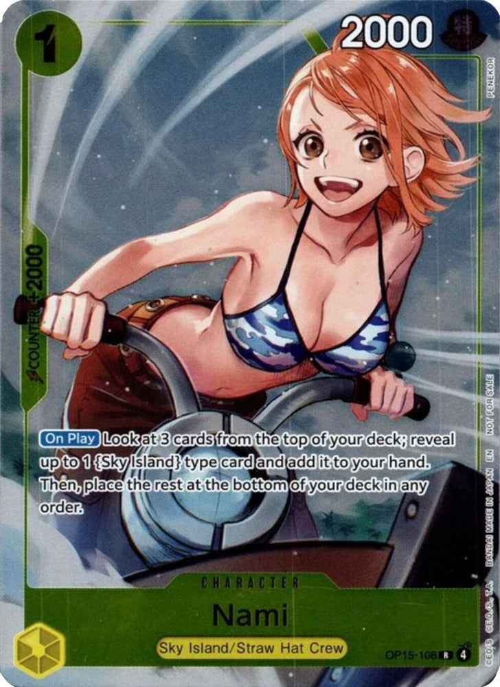 Nami (OP15-108) (Dash Pack) [Adventure on Kami's Island]
