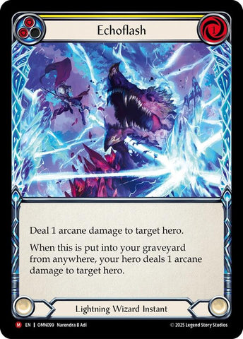 Echoflash [OMN099] (Omens of the Third Age)  Rainbow Foil