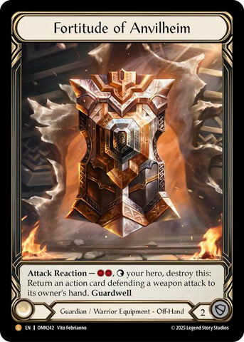 Fortitude Of Anvilheim [OMN242] (Omens of the Third Age)  Cold Foil