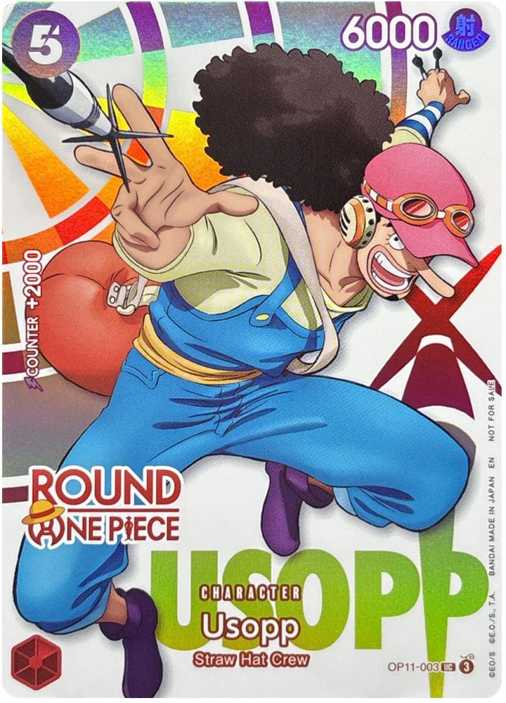 Usopp (OP11-003) (Round 1 Promo) [One Piece Promotion Cards]
