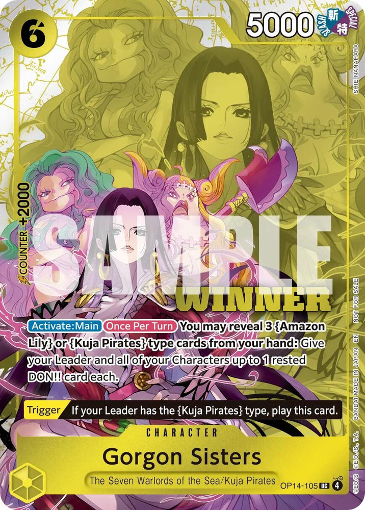 Gorgon Sisters (Winner Pack 2026 Vol. 3) [One Piece Promotion Cards]