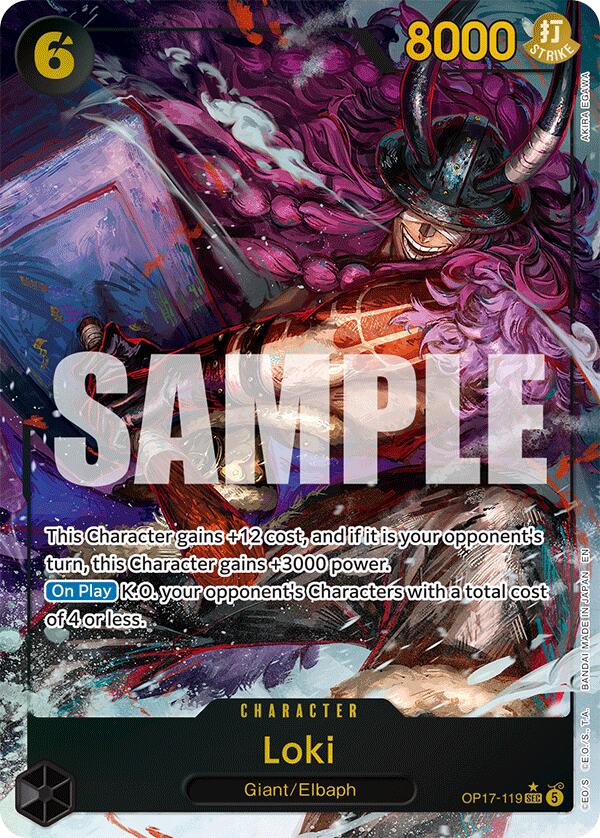 Loki (OP17-119) (Alternate Art) [The World's Strongest Warriors]