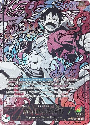 Monkey.D.Luffy (OP13-001) (English Version 3rd Anniversary Set) [One Piece Promotion Cards]