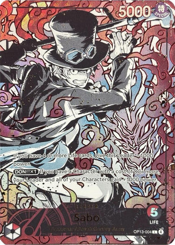 Sabo (OP13-004) (English Version 3rd Anniversary Set) [One Piece Promotion Cards]
