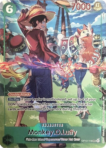 Monkey.D.Luffy (OP13-118) (English Version 3rd Anniversary Set) [One Piece Promotion Cards]