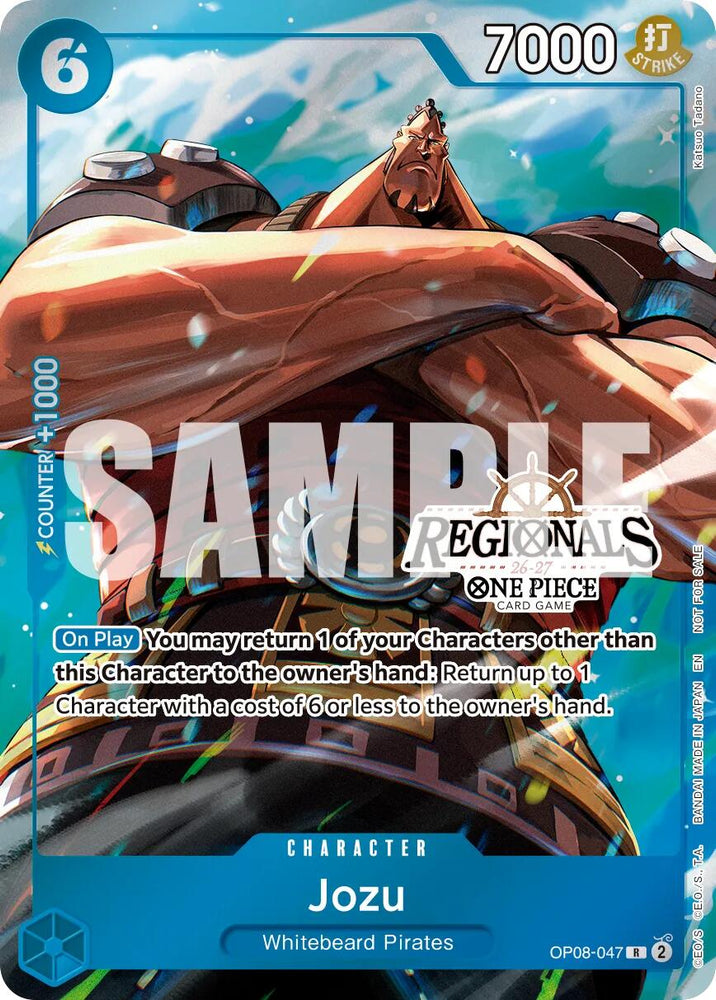 Jozu (OP08-047) (Regional Participation Pack 2026 Vol.2) [One Piece Promotion Cards]