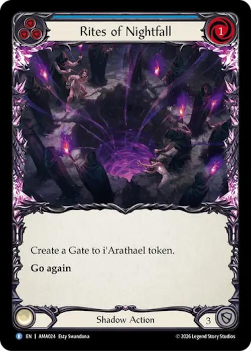 Rites of Nightfall [AMA024] (Armory Deck: Malice)