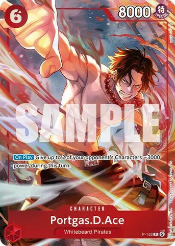 Portgas.D.Ace (P-153) (Premium Card Collection -Flame-Flame Fruit Coliseum Edition-) [One Piece Promotion Cards]