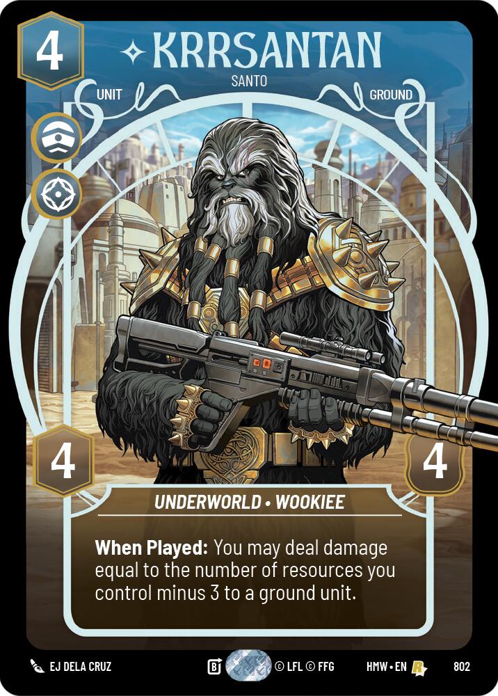 Krrsantan - Santo (802) (Prestige) (802) [Homeworlds]