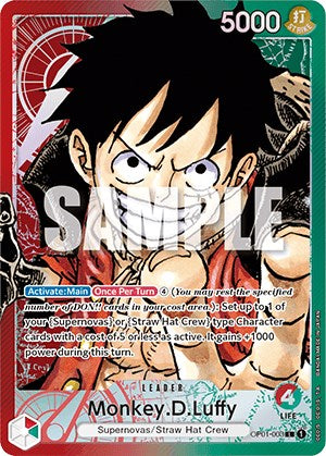 Monkey.D.Luffy (OP01-003) (Parallel) [Romance Dawn]