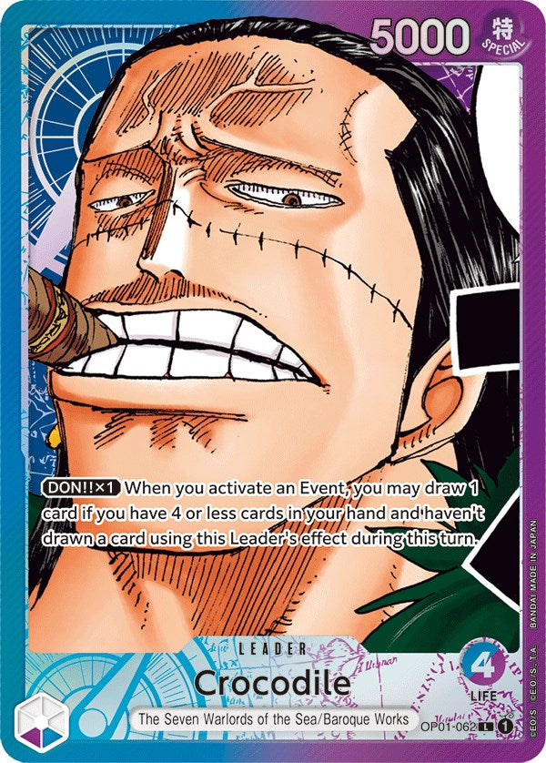 Crocodile (OP01-062) (Parallel) [Romance Dawn]