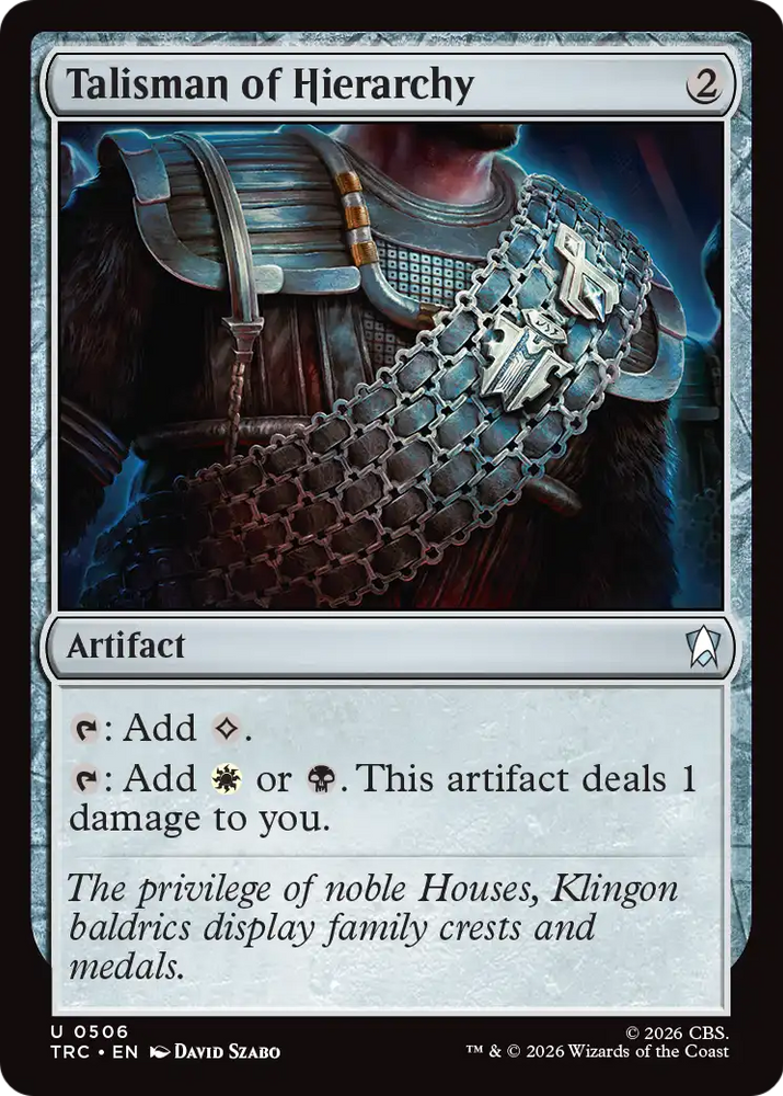 Talisman of Hierarchy [Star Trek Commander]