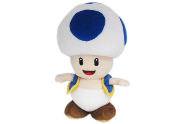 Blue Toad 8 Inch Plush