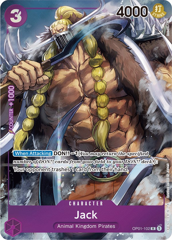 Jack (OP01-102) (Parallel) [Romance Dawn]