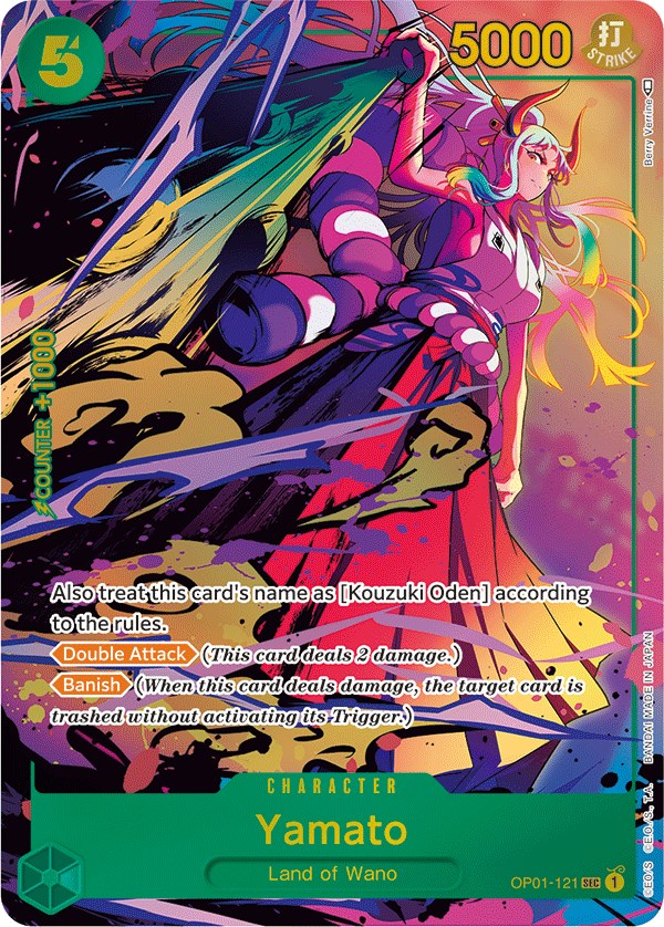 Yamato (OP01-121) (Parallel) [Romance Dawn]