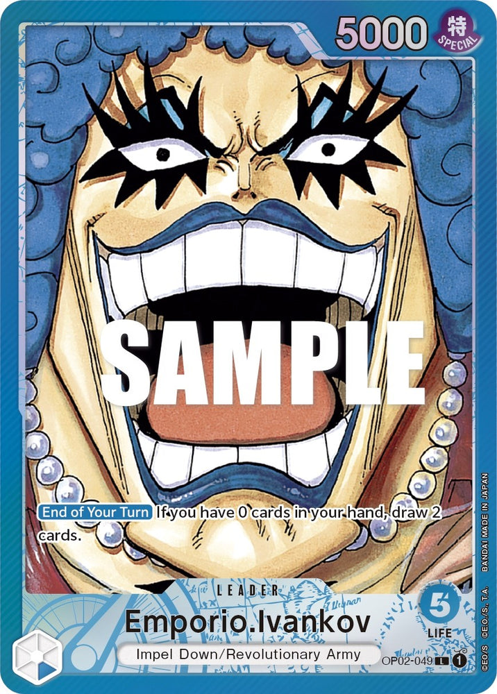 Emporio.Ivankov (OP02-049) (Alternate Art) [Paramount War]