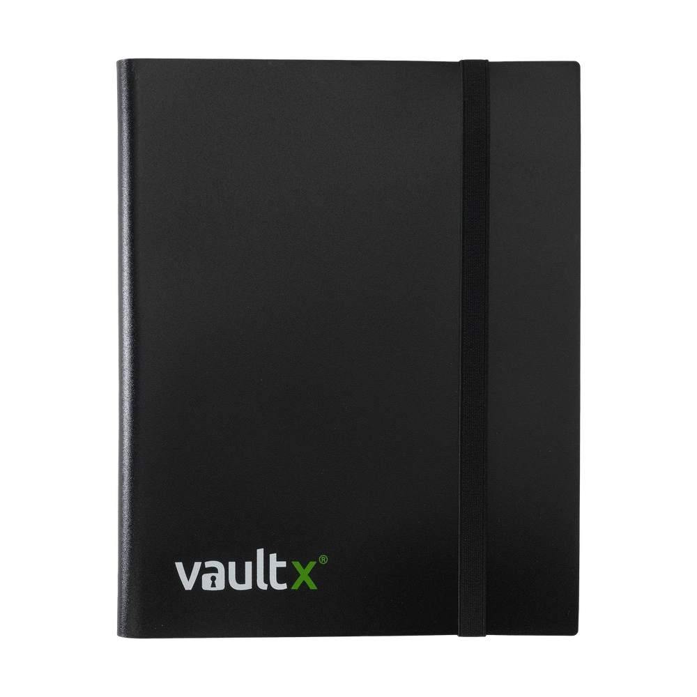 Vault X 9-Pocket Strap Binder - Black