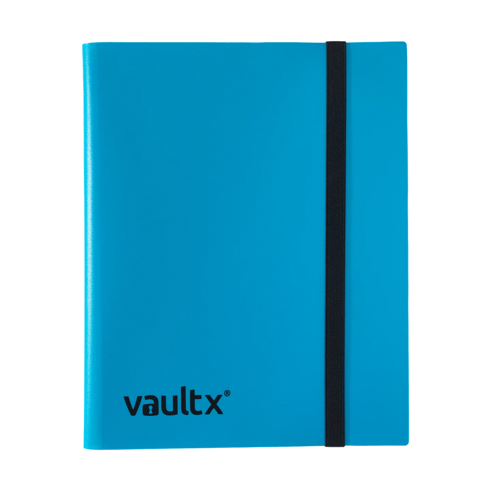 Vault X 9-Pocket Strap Binder - Blue
