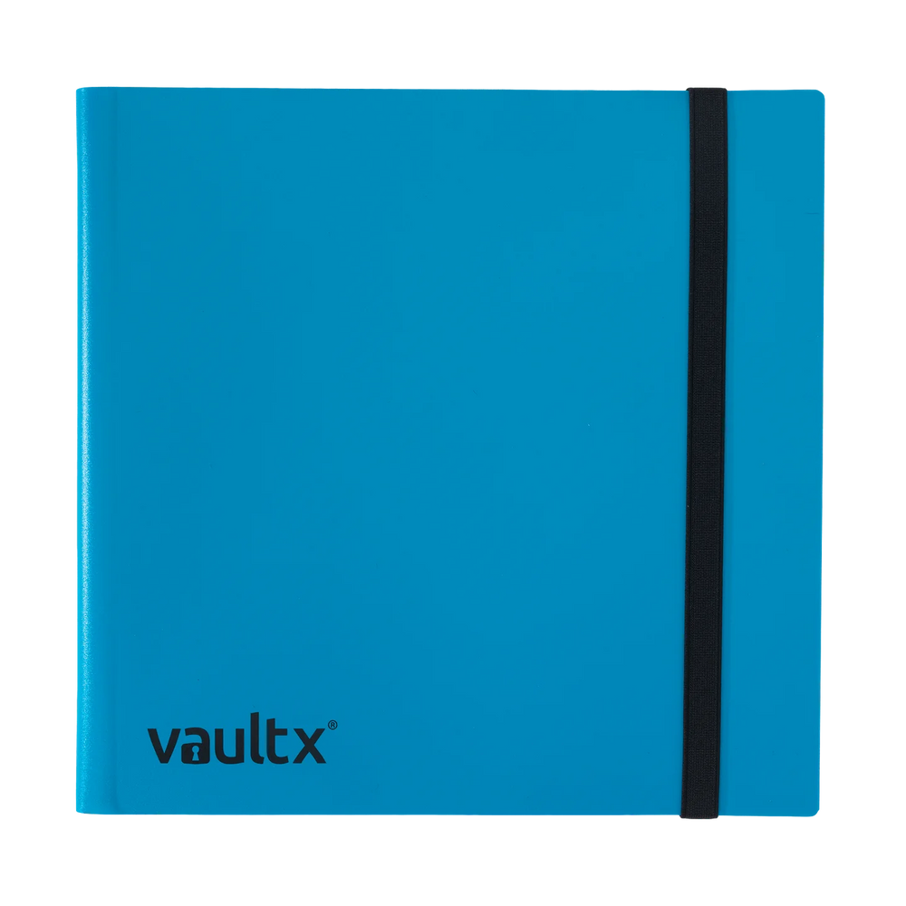 Vault X 12-Pocket Strap Binder - Blue