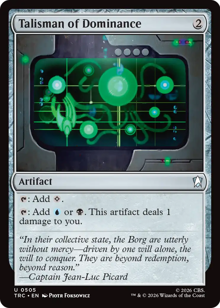 Talisman of Dominance (Surge Foil) [Star Trek Commander]