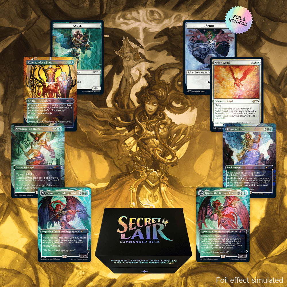Secret Lair: Drop Series - Angels (They're Just Like Us but Cooler and with Wings)