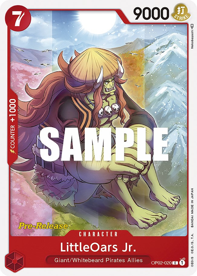 LittleOars Jr. (OP02-020) [Paramount War Pre-Release Cards]