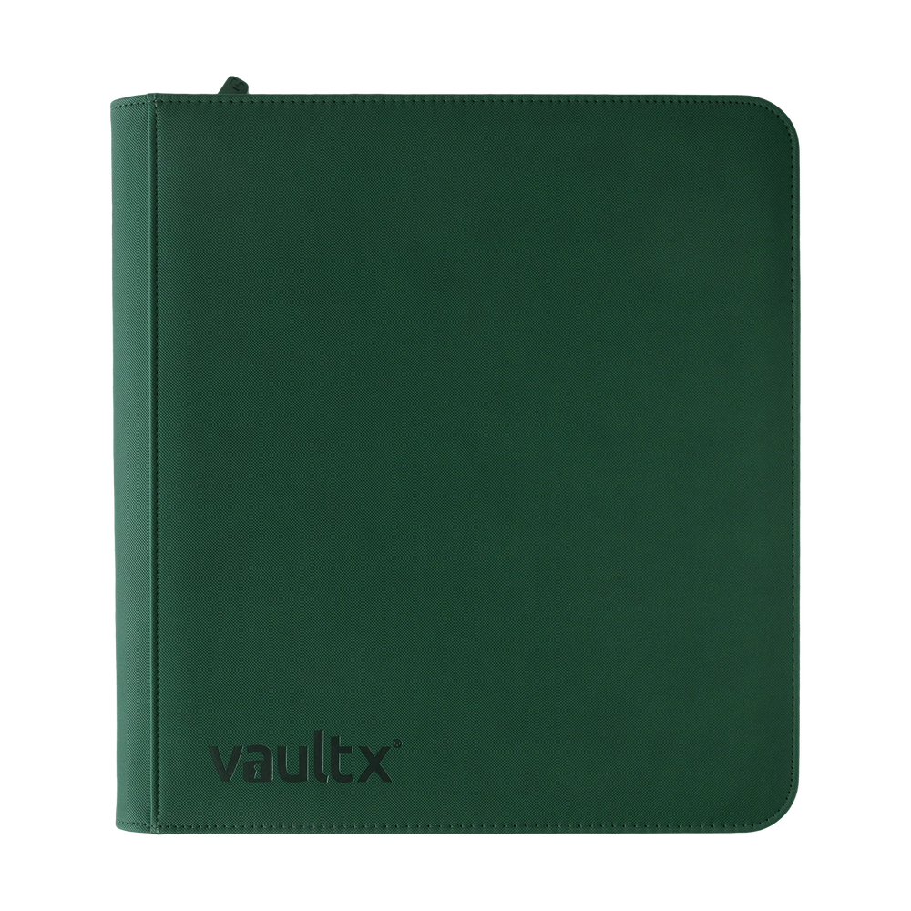 Vault X Exo-Tec 12-Pocket XL Zip Binder - Green