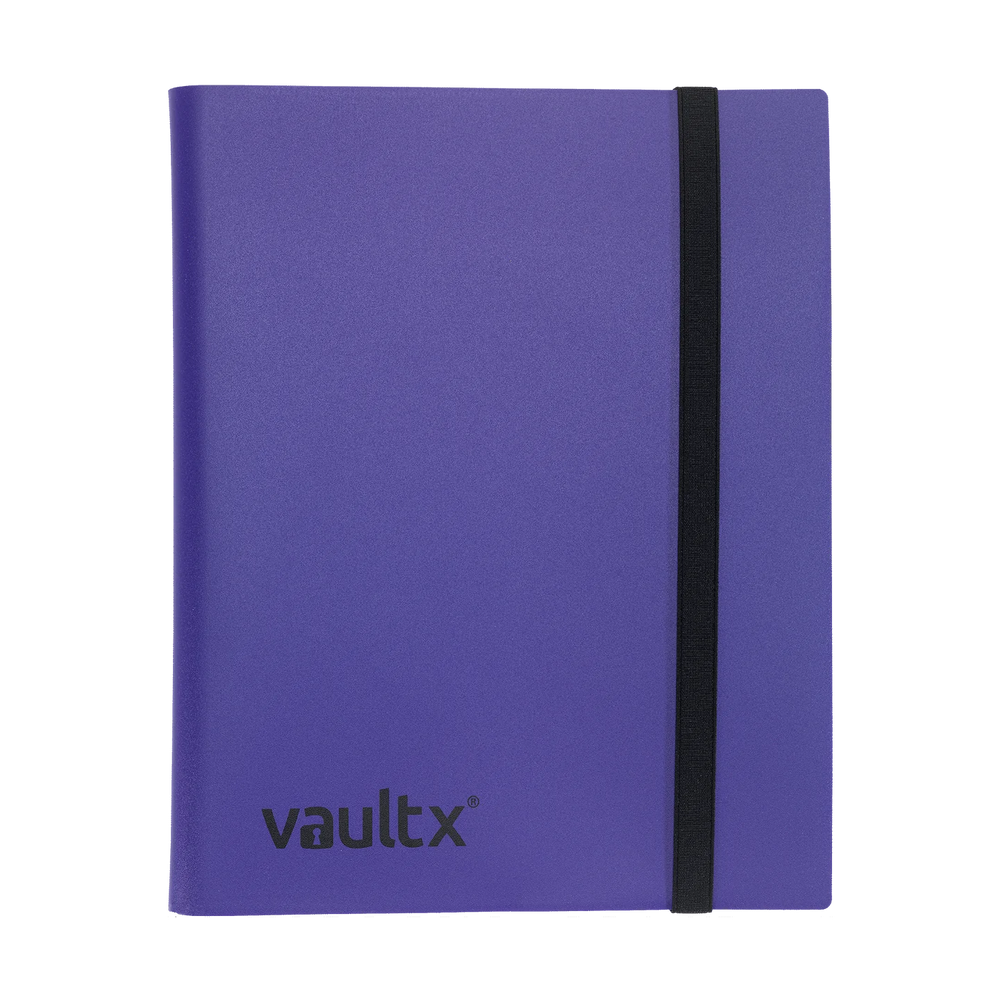 Vault X 9-Pocket Strap Binder - Purple