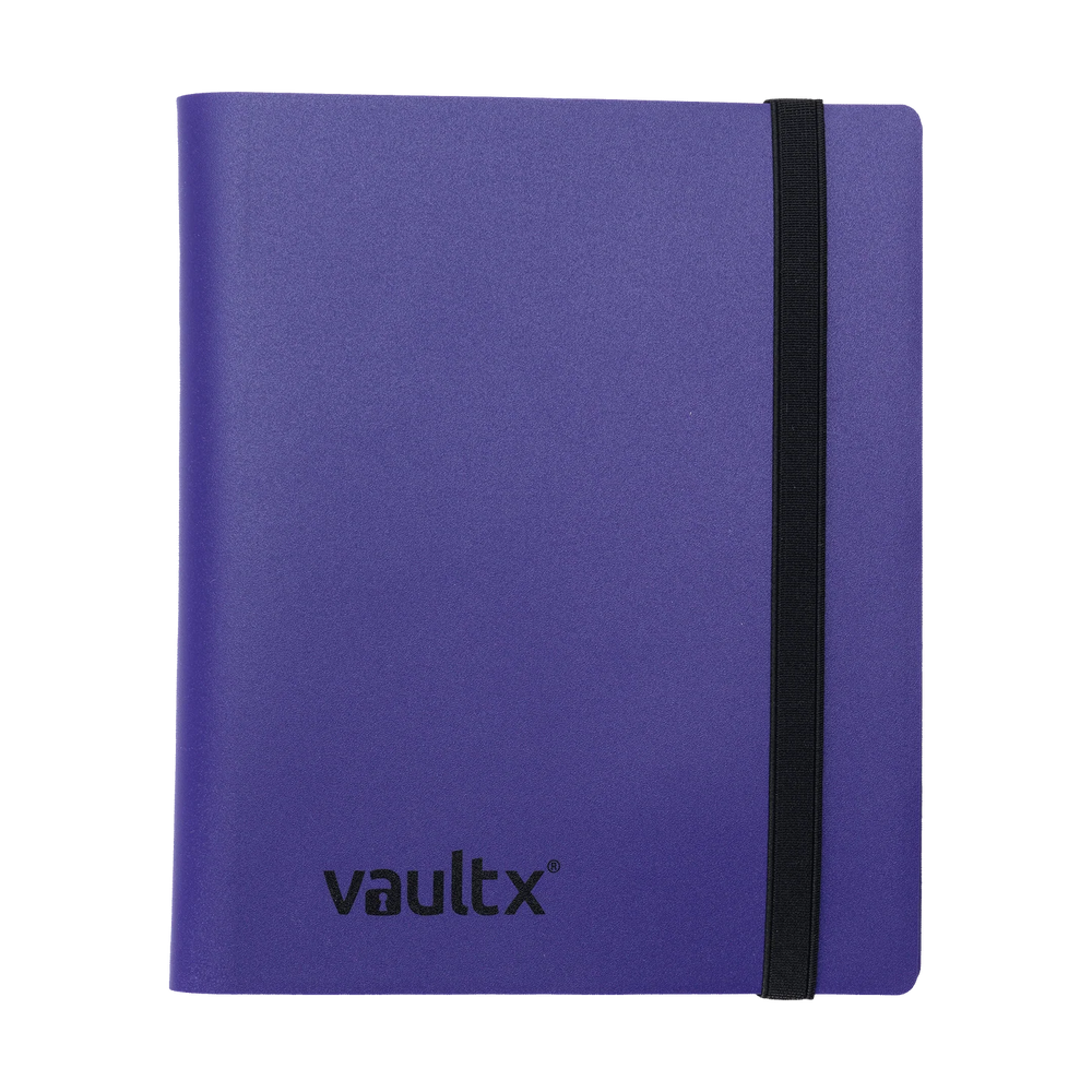 Vault X 4-Pocket Strap Binder - Purple
