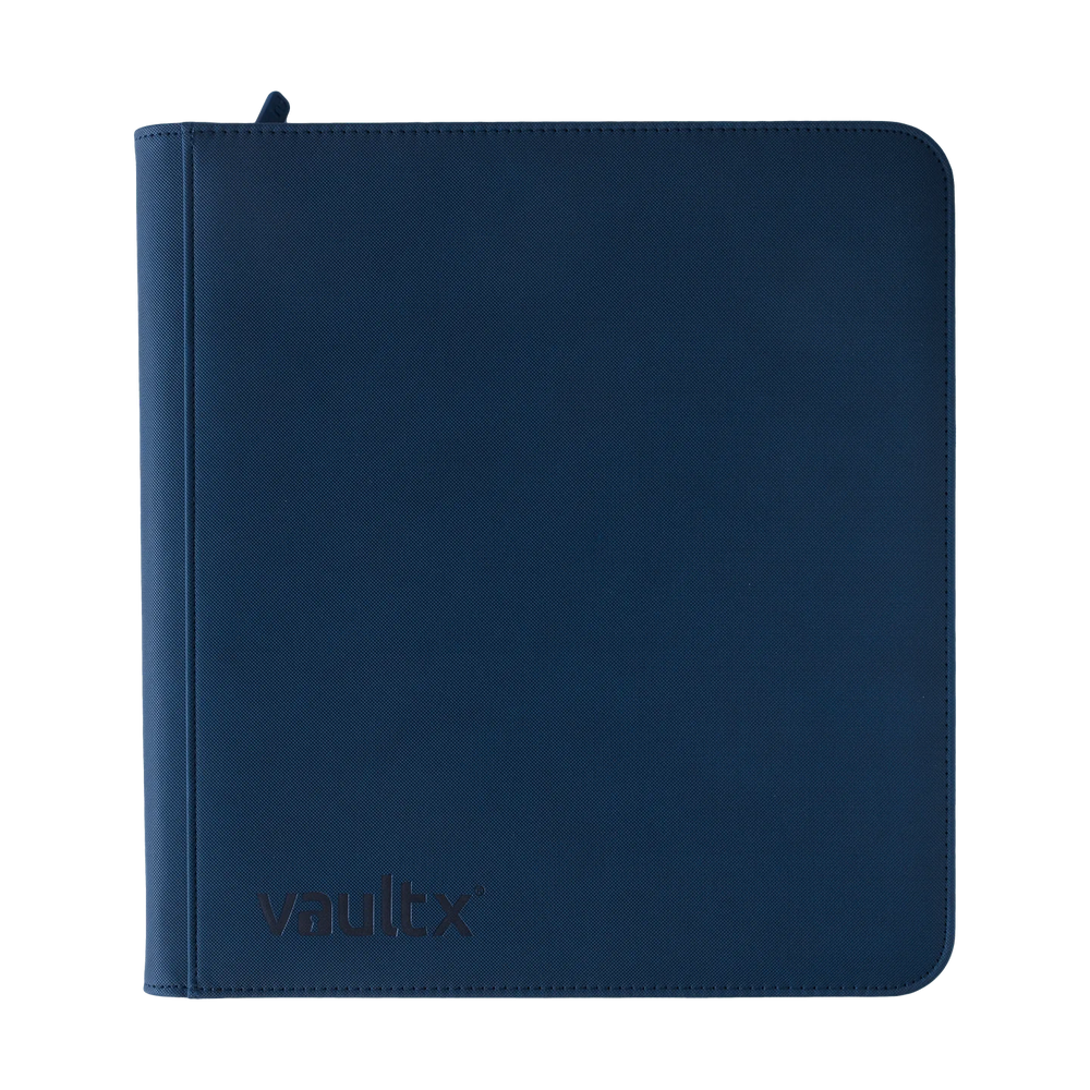 Vault X Exo-Tec 12-Pocket Zip Binder - Blue