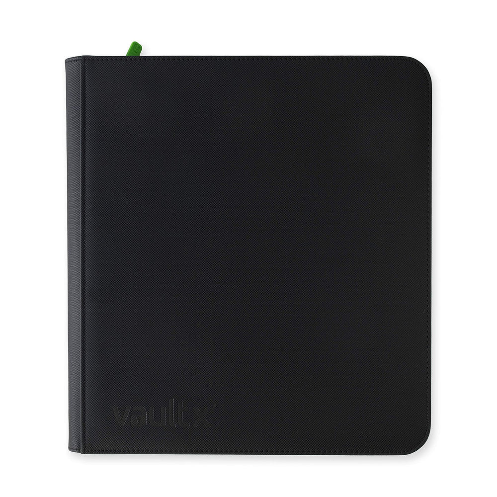 Vault X Exo-Tec 12-Pocket Zip Binder - Black