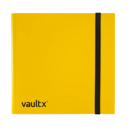 Vault X 12-Pocket Strap Binder - Yellow