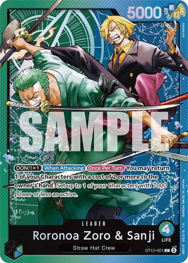 Roronoa Zoro & Sanji (ST12-001) [Starter Deck: Zoro and Sanji]