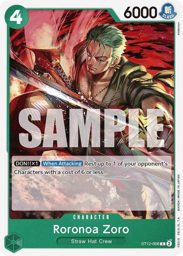 Roronoa Zoro (ST12-008) [Starter Deck: Zoro and Sanji]